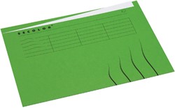 Vouwmap Jalema Secolor A4 ongelijk groen