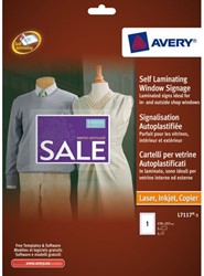 Promotional labels for printers