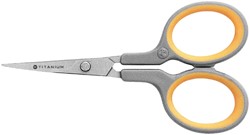 Schaar Westcott Silhouet 3D 100mm titanium met softgrip