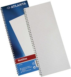 Smalfolio Atlanta 100blz gelinieerd blauw spiraal