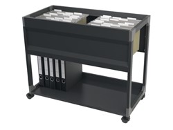 Carrelli per cartelle sospese