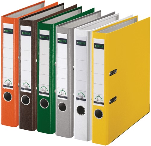 Ordner Leitz A4 50mm PP oranje-2