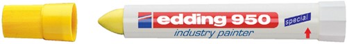 Viltstift edding 950 pastamarker rond geel 10mm
