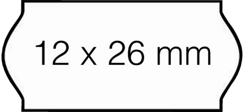 Prijsetiket 12x26mm Sato Samark wit afneembaar-2