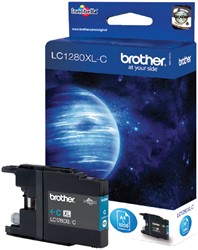 Inktcartridge Brother LC-1280XLC blauw HC