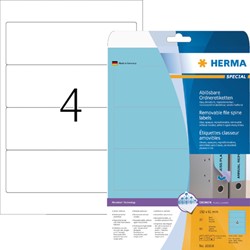 Binder spine labels for printers