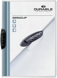 Klemmap Durable 2260 swingclip zwart