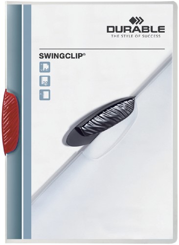 Klemmap Durable 2260 swingclip rood