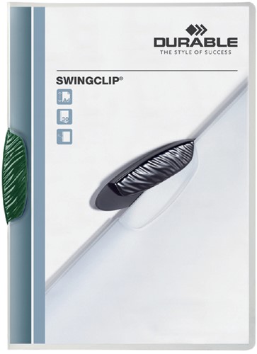 Klemmap Durable 2260 swingclip groen