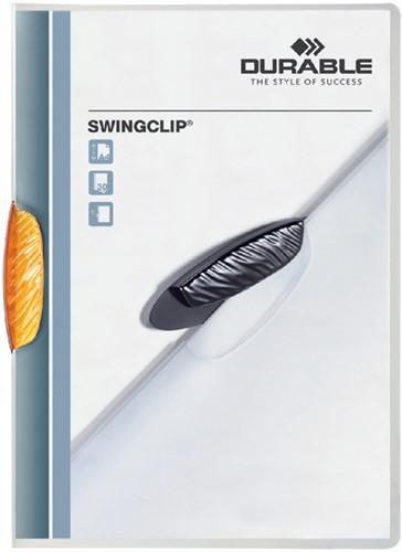 Klemmap Durable 2260 swingclip oranje