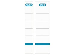 Étiquettes insérables pour dos de classeur