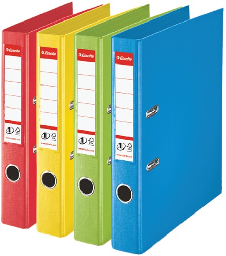 Ordner Esselte No.1 Power VIVIDA 50mm 30% gerecycled PP folie geel-2