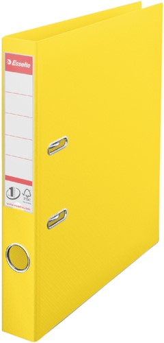 Ordner Esselte No.1 Power VIVIDA 50mm 30% gerecycled PP folie geel