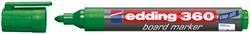 Viltstift edding 360 whiteboard rond groen 3mm