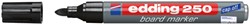Viltstift edding 250 whiteboard rond zwart 1.5-3mm