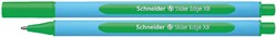 Balpen Schneider Slider Edge groen extra breed