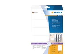 Cartes insérables pour dos de classeur pour imprimantes