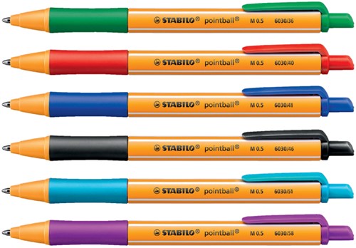 Balpen STABILO Pointball 6030/51 turquoise-3