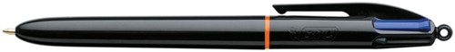 Balpen Bic 4kleuren Pro met ring en clip medium