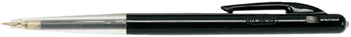 Balpen Bic M10 zwart medium