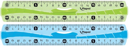 Liniaal Maped 244120 Flex soft 200mm assorti