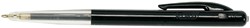 Balpen Bic M10 + EAN-code per stuk zwart medium