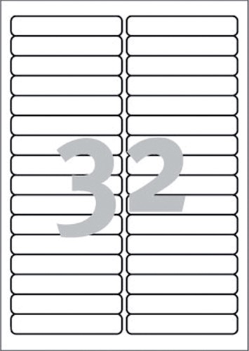 Etiket Avery L6031REV-25 96x16.9mm afneembaar wit 800 stuks-2