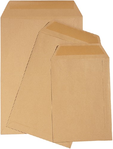 Envelop Quantore akte C4 229x324mm bruinkraft 250stuks-2
