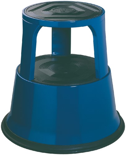 Opstapkruk Desq 42cm metaal blauw
