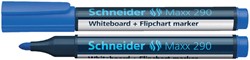Viltstift Schneider 290 whiteboard rond blauw 2-3mm