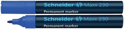 Viltstift Schneider 230 rond blauw 1-3mm
