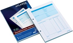 Bestelformulier Atlanta A5 50X2vel met carbon