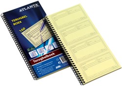 Terugbelboek Atlanta 74x128mm 160 notities 40vel