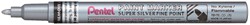viltstift Pentel MFP10 ronde punt  1.5mm zilver
