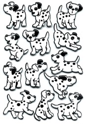 Etiket Herma dalmatiërs foam