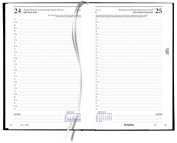 Agendas avec répartition horaire