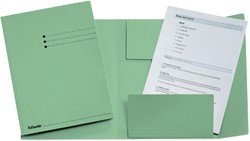 Dossiermap Esselte 275gr 3kleppen groen