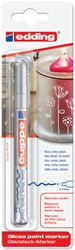 Viltstift edding 751 lakmarker rond zilver 1-2mm blister
