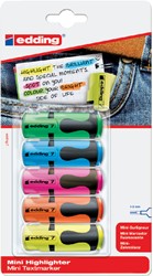 Markeerstift edding 7 Mini  assorti blister à 5st