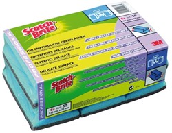 Schuurspons 3M Scotch Brite cash&carry blauw