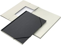 Combinatiemap Jalema 6 vaks folio zwart