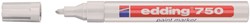 Viltstift edding 750 lakmarker rond wit 2-4mm