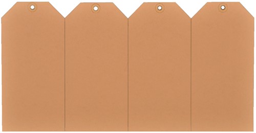Label karton nr1 200gr 35x70mm chamois 1000stuks-2