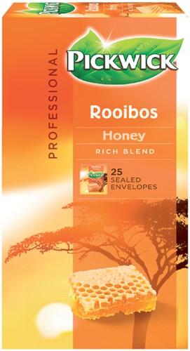Thee Pickwick rooibos honing 25 zakjes van 1.5gr-2