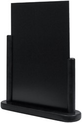 Krijtbord Securit 21x28x7cm zwart hout