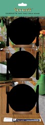 Krijtbord Securit bord 10x12cm houten voet