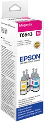 Flacon navulinkt Epson T6643 rood