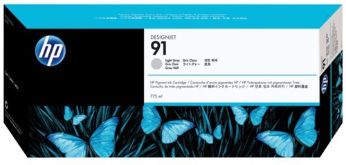 Inkcartridge HP C9466A 91 lichtgrijs