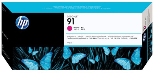 Inkcartridge HP C9468A 91 rood