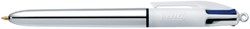 Balpen Bic 4kleuren Shine doos à 12 stuks